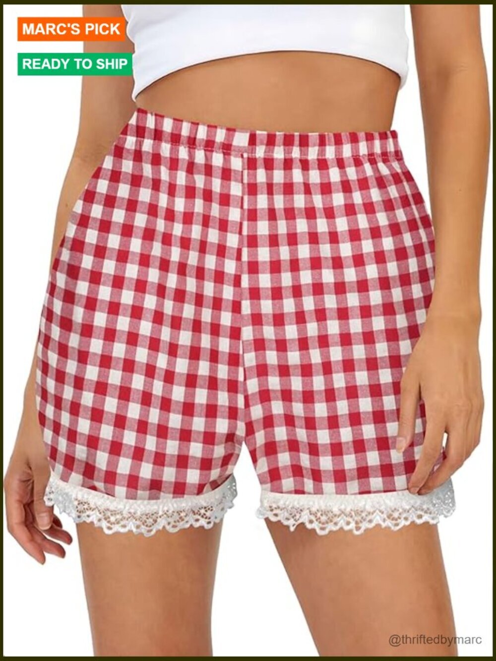 Women's Cotton Lace Trim Pumpkin Bloomers for Cosplay Lolita Shorts